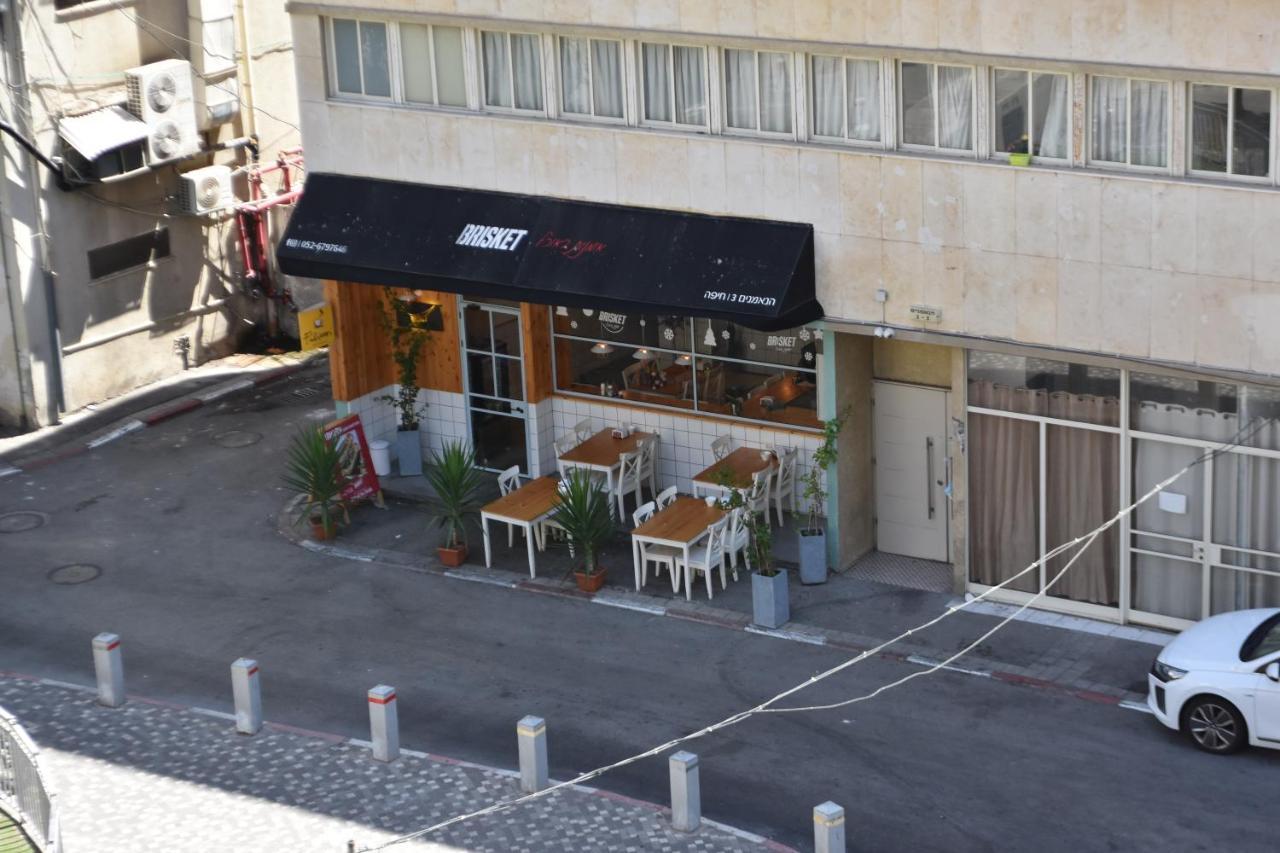 Luxury 2-Room Suite In The Center Of Downtown Haifa Kültér fotó