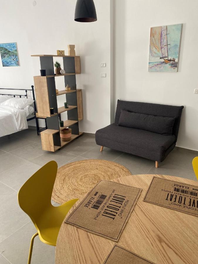 Luxury 2-Room Suite In The Center Of Downtown Haifa Kültér fotó